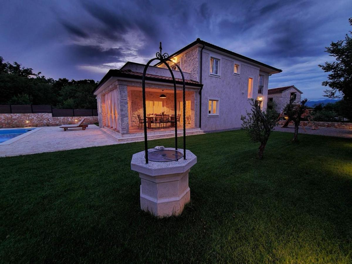 Villa Lulu Kamena Villa S Maslinikom Otok Krk Dobrinj Selo Gostinjac Krk Town Exteriör bild