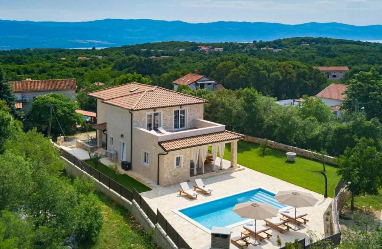 Villa Lulu Kamena Villa S Maslinikom Otok Krk Dobrinj Selo Gostinjac Krk Town Exteriör bild