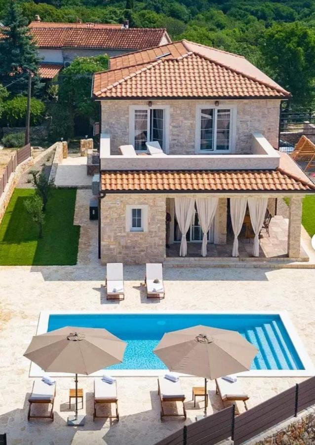 Villa Lulu Kamena Villa S Maslinikom Otok Krk Dobrinj Selo Gostinjac Krk Town Exteriör bild
